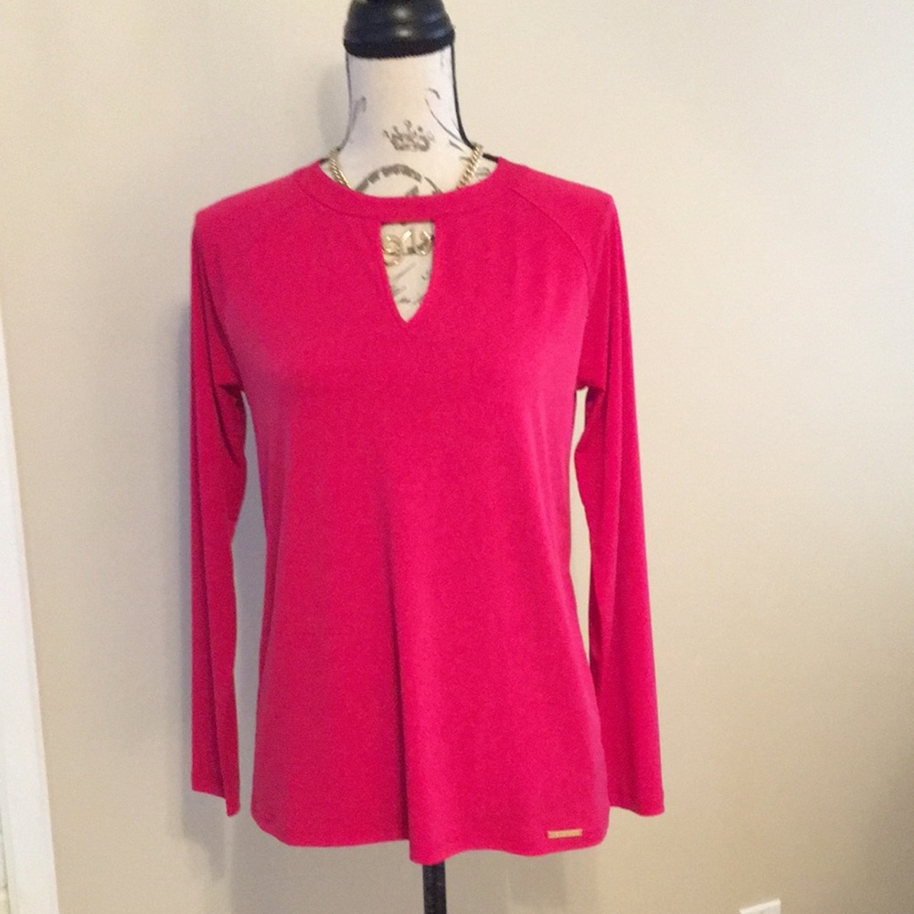 MICHAEL KORS JERSEY KNIT TOP